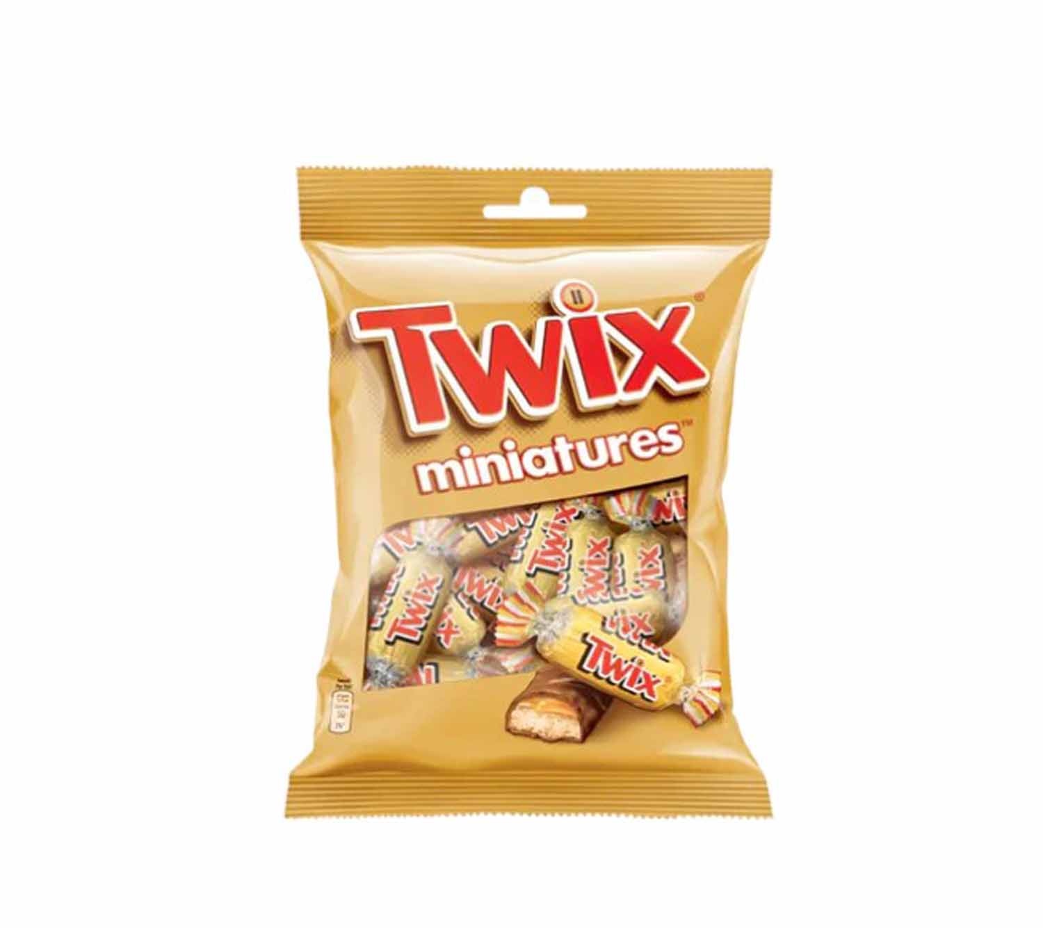 Twix Minis 150g Pillow Bag